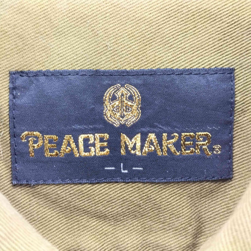PEACE MAKER トライバル柄 L/S シャツ Y2K メンズ import:L