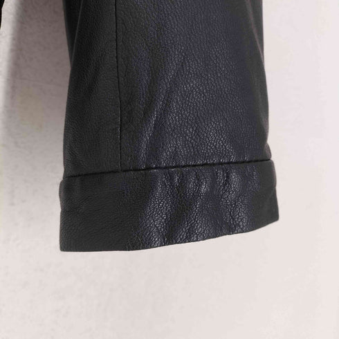 レディラックルカ LADY LUCK LUCA goat leather ゴートレザーシングルライダースジャケット レディース F