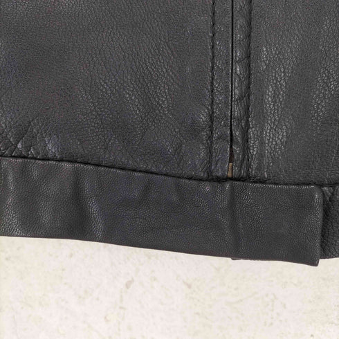 レディラックルカ LADY LUCK LUCA goat leather ゴートレザーシングルライダースジャケット レディース F