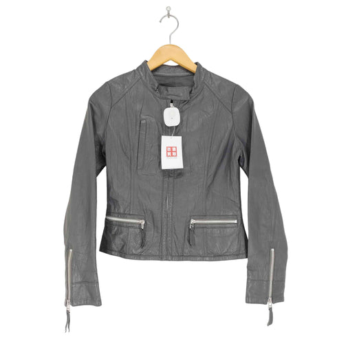 ビッキー VICKY pig leather ピッグレザーシングルライダースジャケット レディース 1