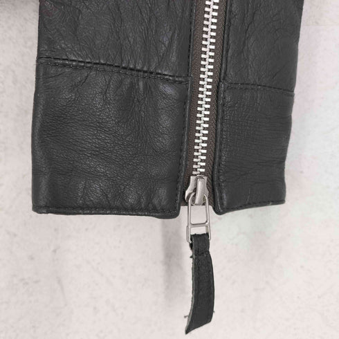 ビッキー VICKY pig leather ピッグレザーシングルライダースジャケット レディース 1