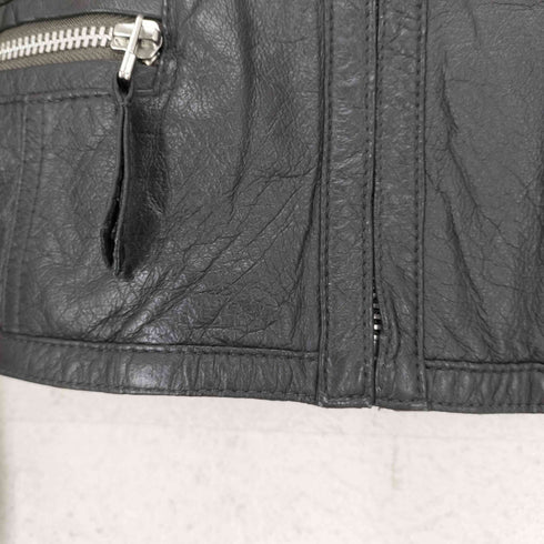 ビッキー VICKY pig leather ピッグレザーシングルライダースジャケット レディース 1