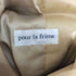 POUR LA FRIME cow leather カウレザー3Bテーラードジャケット レディース