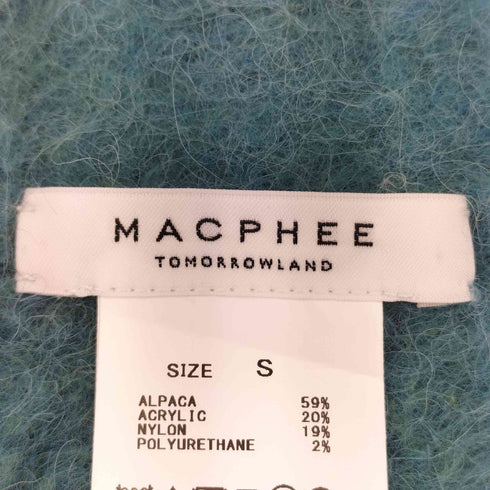 マカフィー MACPHEE ディップダイボーダー ストール レディース