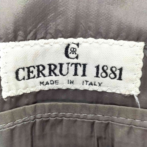 チェルッティ CERRUTI 1881 イタリア製 2B ノーベント 背抜き シングル テーラード ジャケット メンズ