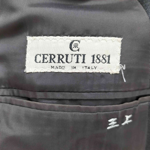 チェルッティ CERRUTI 1881 イタリア製 2B ノーベント 背抜き ダブルブレスト テーラード ジャケット メンズ