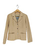 Peruzzi MADE IN ITALY VERA PELLE リアルレザーテーラードジャケット レディース 42