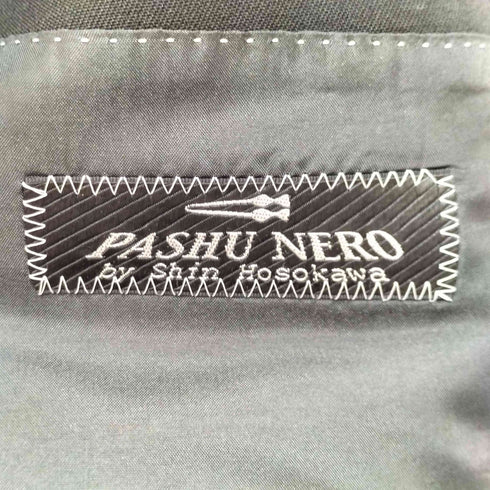 PASHU NERO by Shin Hosokawa ダブルブレスト テーラード ジャケット メンズ 胸囲96 胴囲86 身長170