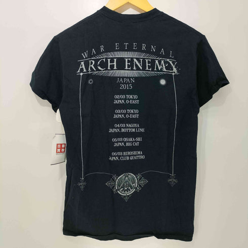 メロディック デスメタル バンド 2015年 WAR ETERNAL TOUR アートワーク S/S Tシャツ メンズ import:S