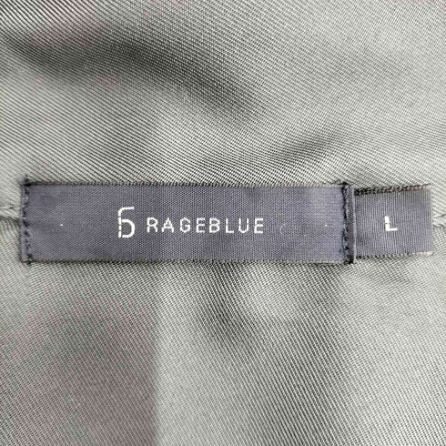 レイジブルー RAGEBLUE シルキーツイルブルゾン メンズ JPN:L