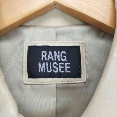 RANG MUSEE lamb leather ラムレザージャケット レディース 11AR