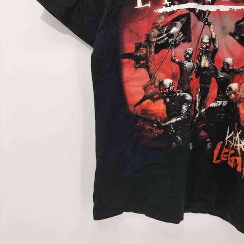 シュート SHOOT メロディック デスメタル バンド 2011年 ラウドパーク KHAOS LEGIONS アートワーク S/S Tシャツ メンズ import:S