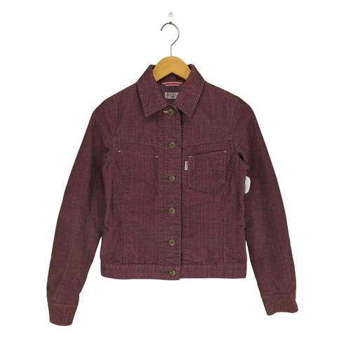 ポールスミス Paul Smith PINK コーデュロイジャケット レディース 40