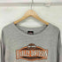 ハーレーダビッドソン HARLEY-DAVIDSON 00s USA製 両面プリント L/S クルーネック カットソー メンズ import:XL