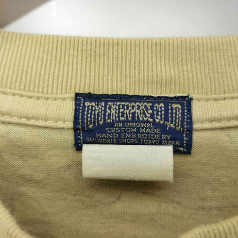 トウヨウエンタープライズ 東洋エンタープライズ ベトT ウッドランド カモ 刺繍 デザイン S/S Tシャツ メンズ JPN:S