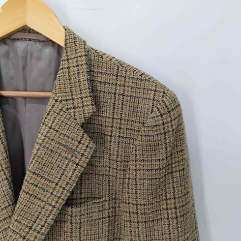 デザート dezert 80-90s チェック ツイード 2Bテーラード ジャケット メンズ JPN:M