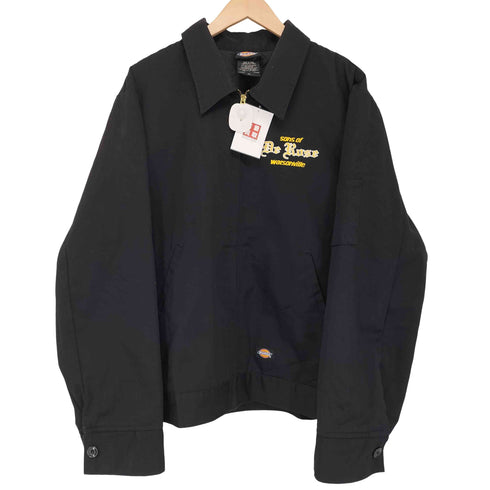 ディッキーズ Dickies DICKIES INSULATED EISENHOWER JACKET ロゴ刺繍 裏キルティング ジップアップブルゾン メンズ import:XL