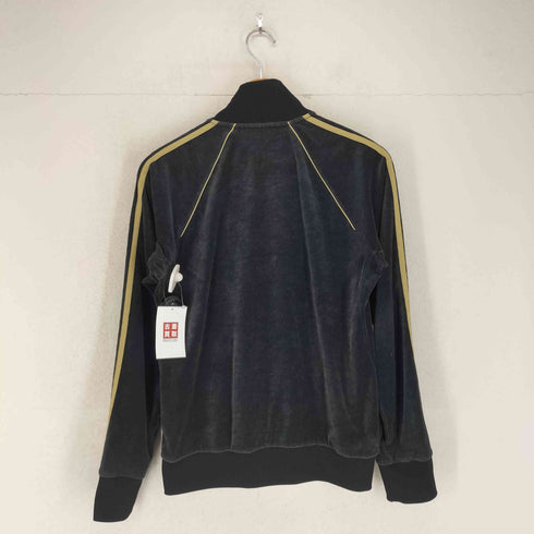 アディダス adidas Y2K 刺繍ロゴ ベロアジャケット メンズ