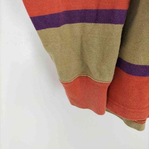 チャンピオン Champion ロゴ刺繍 ボーダーL/Sカットソー メンズ JPN:L