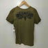 Marquistone 00s Y2K クルーネック ダメージ スカル ウイング バックプリント S/S Tシャツ メンズ JPN:M