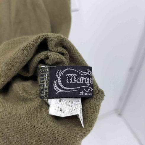 Marquistone 00s Y2K クルーネック ダメージ スカル ウイング バックプリント S/S Tシャツ メンズ JPN:M