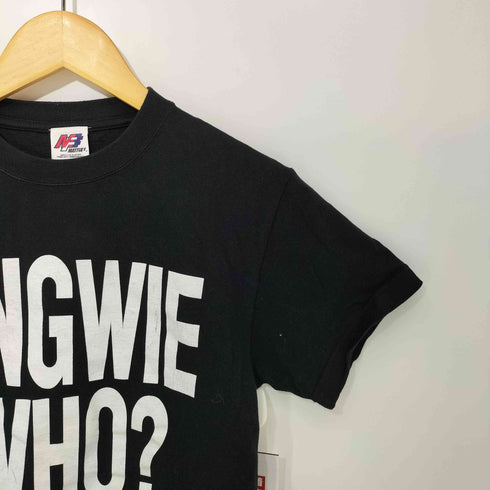 YNGWIE WHO? インギー テクニカル・ギタリスト 豚貴族 Tシャツ メンズ import:S