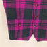 ハリスツイード Harris Tweed くるみボタン チェック柄 ベスト メンズ JPN:S