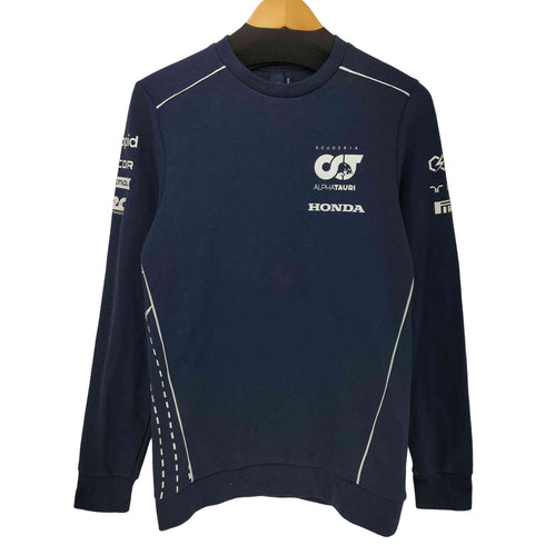 企業 ロゴ プリント パイピング L/S Tシャツ メンズ import:XS
