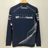 企業 ロゴ プリント パイピング L/S Tシャツ メンズ import:XS