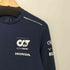 企業 ロゴ プリント パイピング L/S Tシャツ メンズ import:XS