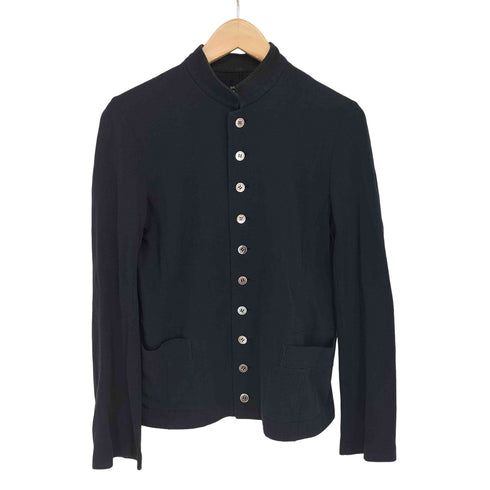 トリココムデギャルソン tricot COMME des GARCONS 90S 連ボタン スタンドカラージャケット レディース JPN:M