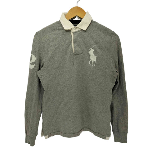 ポロバイラルフローレン Polo by RALPH LAUREN ビッグポニー刺繍 長袖 ラガーシャツ メンズ import:XS