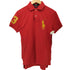 ポロラルフローレン POLO RALPH LAUREN CUSTOM FIT ビッグポニー刺繍 鹿の子 ポロシャツ メンズ import:XS