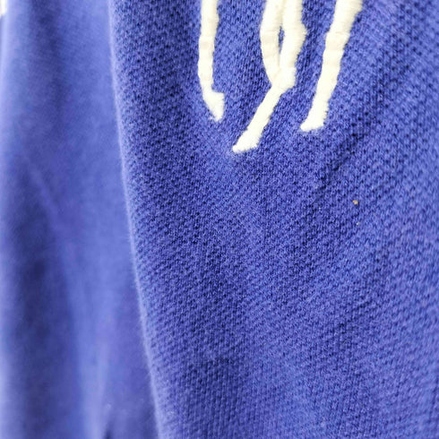 ポロバイラルフローレン Polo by RALPH LAUREN ビッグポニー刺繍 国旗 ワッペン 鹿の子 ポロシャツ メンズ import:XS