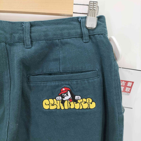 センチメーター centimeter ペイント加工 刺繍ジョガーパンツ メンズ JPN:L