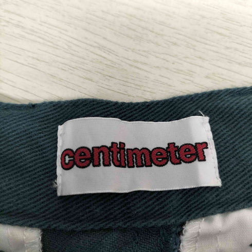 センチメーター centimeter ペイント加工 刺繍ジョガーパンツ メンズ JPN:L