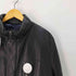 ジョルジオアルマーニ Giorgio Armani 90S 黒タグ BORGO21 ラムレザー ダウンコート ダブルジップ LAMPO パッカブルフード メンズ EUR:54