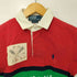 ポロバイラルフローレン Polo by RALPH LAUREN ポニー刺繍 鹿の子 ポロシャツ ラガーシャツ メンズ import:XS