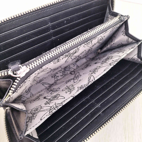 ヴィヴィアンウエストウッド Vivienne Westwood ディアマンテ ハート オーブ 長財布 レディース