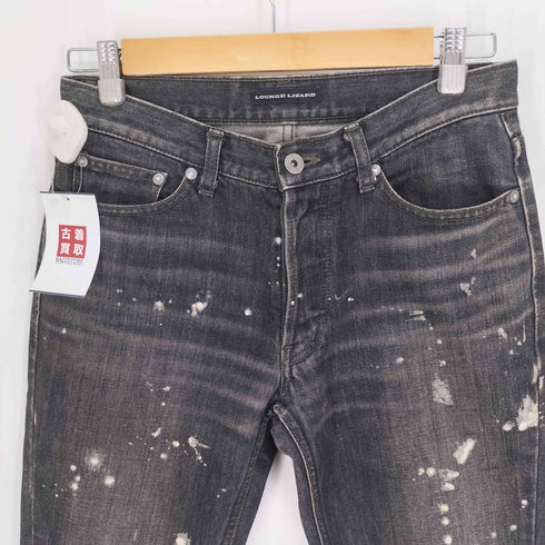 ラウンジリザード LOUNGELIZARD ペンキ加工 スキニー デニムパンツ メンズ JPN:2