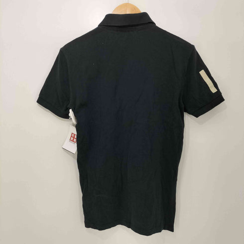 ラグビーラルフローレン Rugby Ralph Lauren ラグビー 刺繍 鹿の子 ポロシャツ ラガーシャツ メンズ import:XS