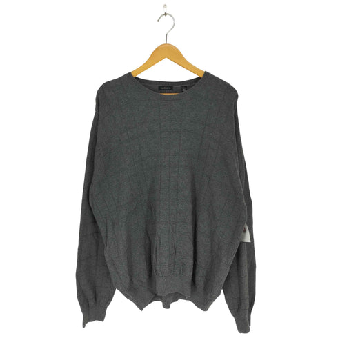 ヴァンヒューゼン VAN HEUSEN コットンクルーネックニット メンズ JPN:XL