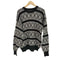 クレイボーン Claiborne コットン総柄ニット メンズ import:L