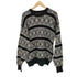 クレイボーン Claiborne コットン総柄ニット メンズ import:L
