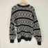 クレイボーン Claiborne コットン総柄ニット メンズ import:L