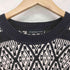 クレイボーン Claiborne コットン総柄ニット メンズ import:L