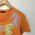 Obelisk オベリスク Y2K ダメージ加工 パッチワーク S/S Vネック Tシャツ メンズ JPN:M
