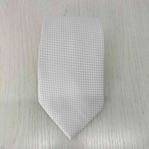 ジョルジオアルマーニ Giorgio Armani メッシュ チェック シルク ネクタイ メンズ