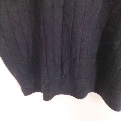 J.G.BROWN アクリルモックネックニット メンズ import:L