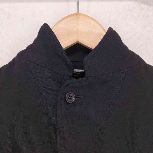 ブラックコムデギャルソン BLACK COMME des GARCONS 製品染め ポリ縮絨 カモフラ切り替えジャケット メンズ XS